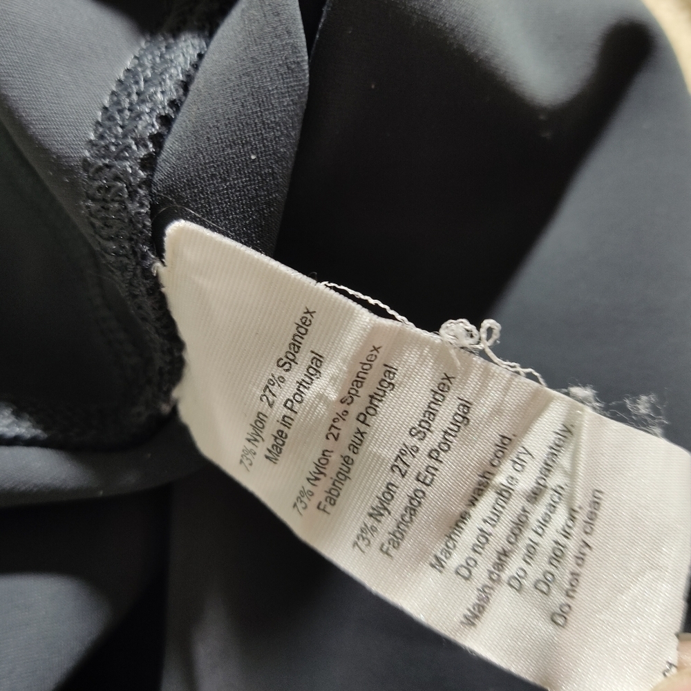 Alo Yoga Ripped Warrior Leggings Charcoal Gray Size S - Picture 13 of 14